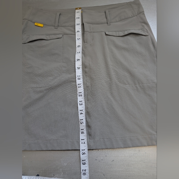 Lole Skirt Quick Dry Activewear  Hiking Sport  Gray  Size 4 - Picture 6 of 15